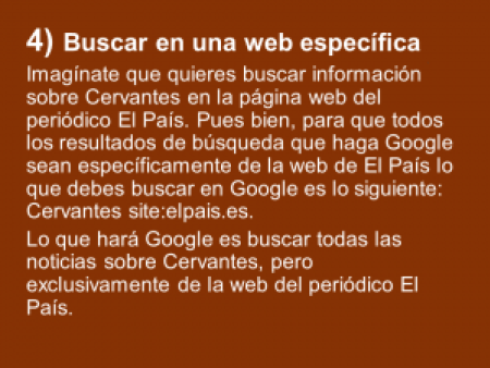 Ocho Trucos para Buscar en Google