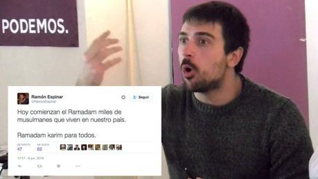 Más hipocresía política: Ramón Espinar