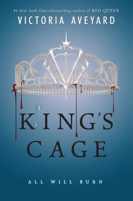 Portada revelada: King's Cage (Red Queen #3) de Victoria Aveyard