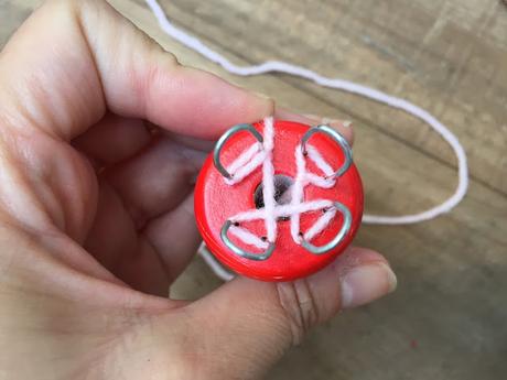 Cómo usar el tricotín.