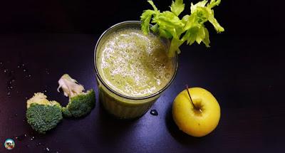 Batido verde para depurar