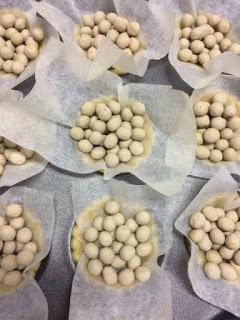 MINI TARTITAS DE FRESITAS DEL BOSQUE Y CREMA PASTELERA