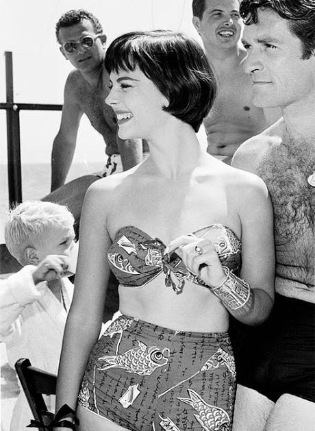 Natalie Wood y su estilo en verano