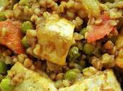 Trigo sarraceno tofu verduras