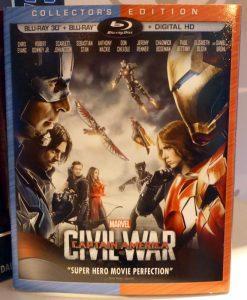 Carátula y extras del Blu-ray de Capitán América: Civil War Carátula Blu-ray de Capitán América: Civil War