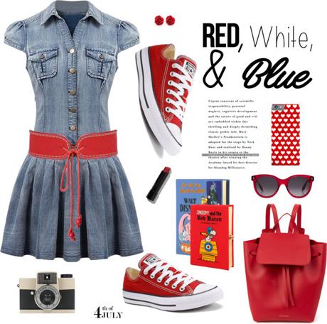 Red, White and Blue fashion