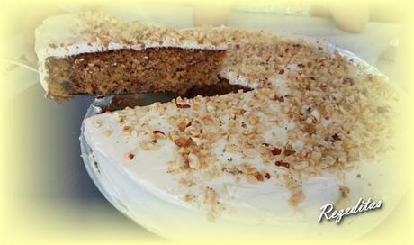 CARROT CAKE SIN GLUTEN