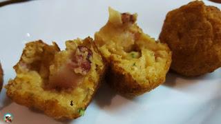 Croquetas de pollo con chorizo