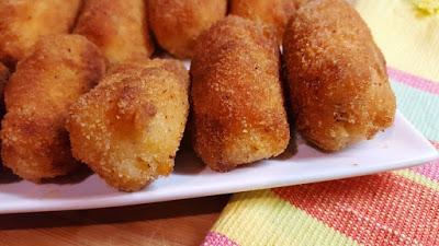 Croquetas de pollo con chorizo
