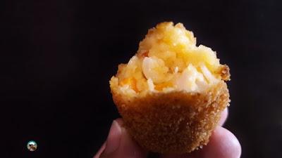 Croquetas de pollo con chorizo