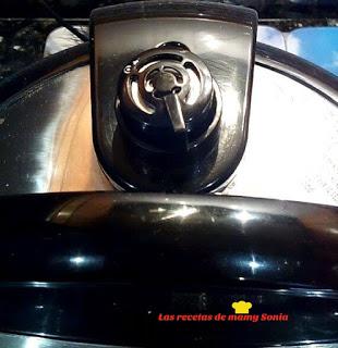 TORTILLA DE PATATAS, CEBOLLA, Y PIMIENTOS DE MI AMIGA CAROL EN OLLA GM F