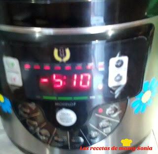 TORTILLA DE PATATAS, CEBOLLA, Y PIMIENTOS DE MI AMIGA CAROL EN OLLA GM F