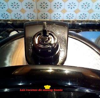 TORTILLA DE PATATAS, CEBOLLA, Y PIMIENTOS DE MI AMIGA CAROL EN OLLA GM F