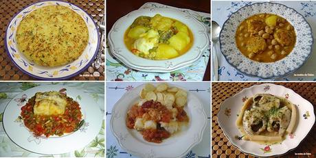 Recopilatorio de recetas con bacalao