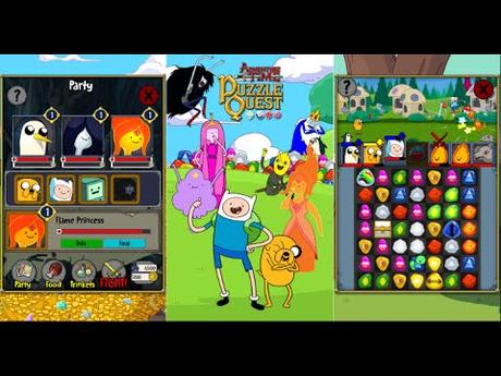 Adventure Time Puzzle Quest v1.9.4 APK MOD Money + Health + High Damage