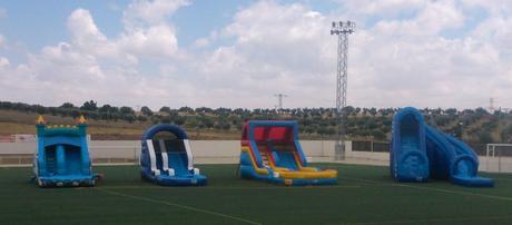 Hinchables y agua ¿Puedo tenerlos en mi fiesta?