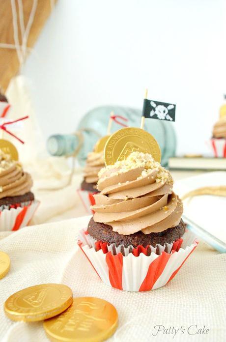 Cupcakes de Ferrero Rocher, un tesoro escondido #unagalletauncuento Cupcakes de Ferrero Rocher, un tesoro escondido #unagalletauncuento