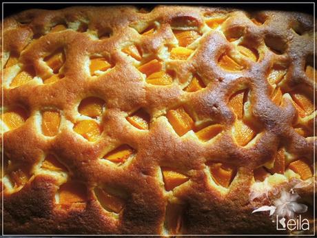 Juego de blogueros 2.0: Bizcocho con melocotón