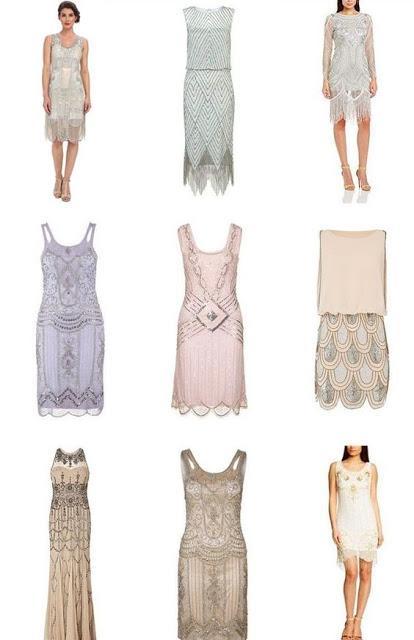 Great Gatsby Wedding Gowns Inspiration Ideas & More! - Estilo Gran Gatsby - Bodas.