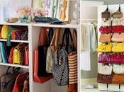 Maneras ingeniosas cómo organizar bolsos carteras casa