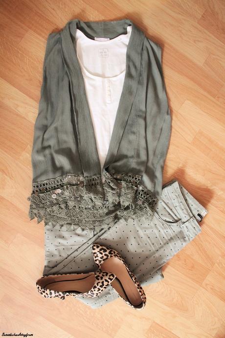 Como combinar chaleco kaki