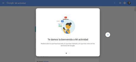 Google te muestra todos los datos que guarda sobre tu actividad en línea