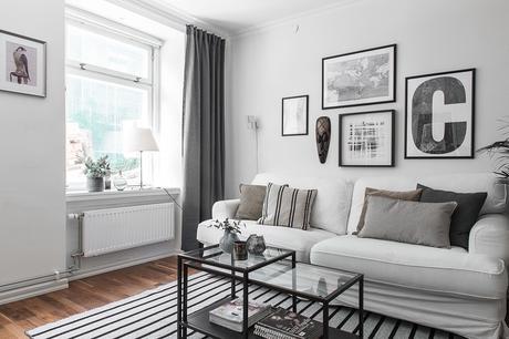 Un apartamento con toques grises; Un look muy elegante. Un apartamento con toques grises; Un look muy elegante.