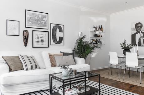 Un apartamento con toques grises; Un look muy elegante. Un apartamento con toques grises; Un look muy elegante.