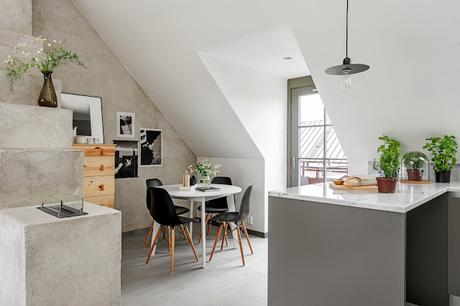 Atico Rustico y Moderno