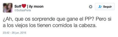 Nueva ola de insultos de la ultraizquierda contra los ancianos por la victoria del PP