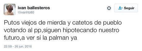 Nueva ola de insultos de la ultraizquierda contra los ancianos por la victoria del PP