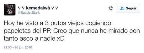 Nueva ola de insultos de la ultraizquierda contra los ancianos por la victoria del PP