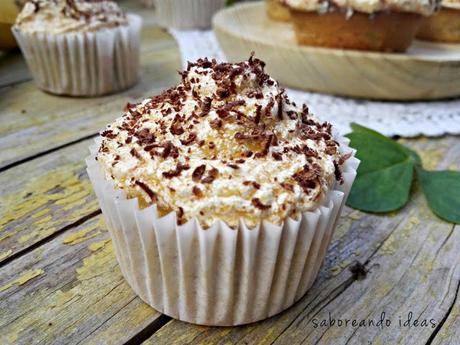 Cupcakes de plátano y dulce de leche cupcakes-de-platano