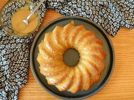 Bundt cake de banana sin gluten bundtcake-de-platano, sin-gluten