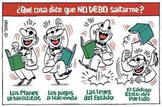 ¡Que no roben por dios! Peligro: mayoría absoluta