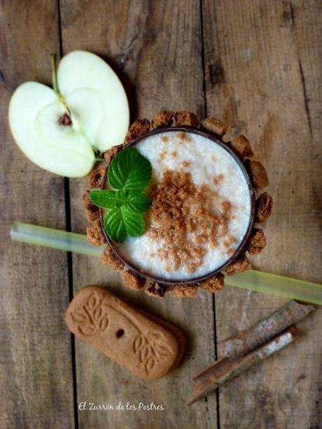 Smoothie de Manzana y Galleta Spéculoo