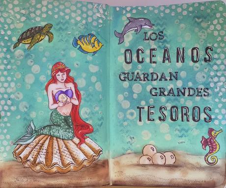 Art Journal: Bajo al mar