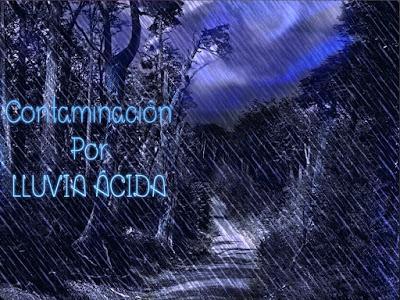 Luvia ácida Luvia ácida