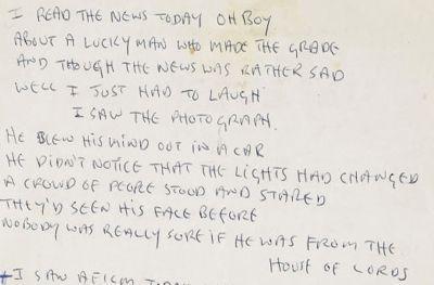The Beatles. “A Day in the Life”