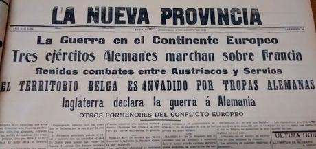 I GUERRA MUNDIAL: LAS DECLARACIONES DE GUERRA (Jul-Agos, 1914)