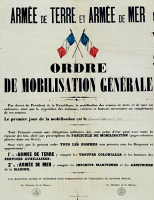 I GUERRA MUNDIAL: LAS DECLARACIONES DE GUERRA (Jul-Agos, 1914)