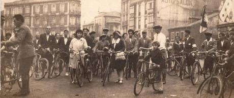 gijon en bici 1933