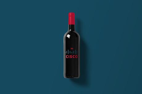 Las marcas vistas como botellas de vino