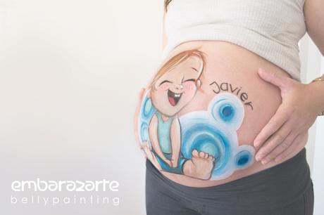 Bellypainting bebé