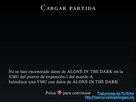 Alone In The Dark: The New Nightmare de Dreamcast traducido al español alone-in-the-dark-4-new-nightmare-dreamcast-espanol-04