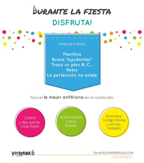 Disfrutar durante tu fiesta