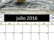 Calendario AeE-GEV. Julio 2016