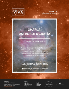 Charla “Astrofotografía”
