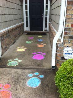 Paw Prints for Paw Patrol Party