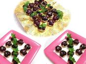 Pasteles cerezas kirsch